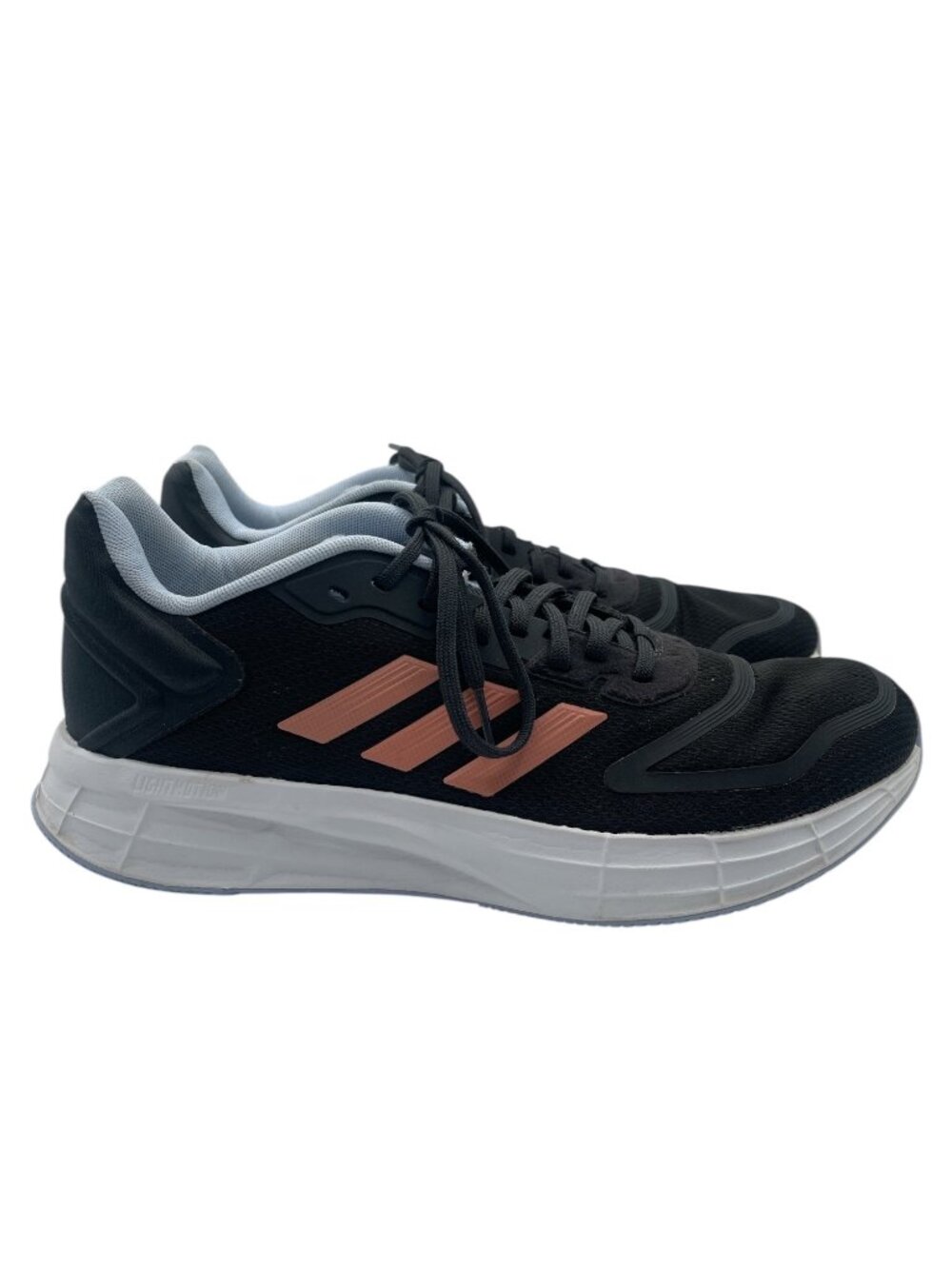 ADIDAS Duramo SL 2.0 Running Shoes Womens Size 11 Carbon/Coral Fusion/Blue Dawn